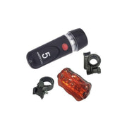 LED BIKE LIGHT SET Bicycle Front Rear Flashlight Torch Headlight Cycling V563-BR-LEDBIKELIGHT