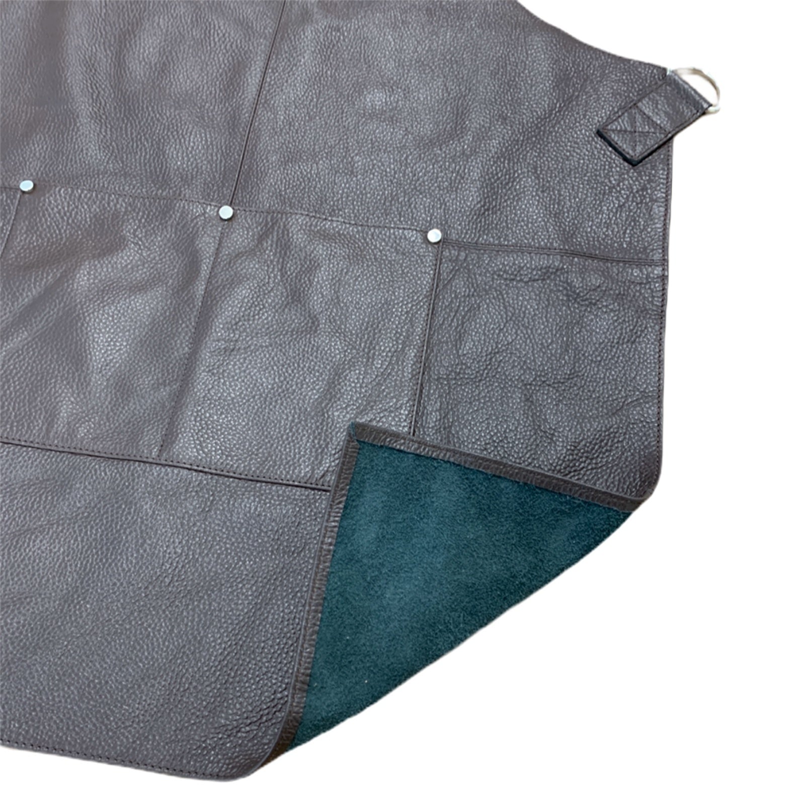 BUFFALO LEATHER APRON Cooking Chef Hairdresser Waterproof Durable Quality - Brown V563-BR-LTHRAPRON