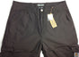 Mens 3/4 CARGO SHORTS Long Pants 100% COTTON Army Military Combat Summer - Brown - Small (30"") V563-BR-MNCRGOPNTS-BRWN-S