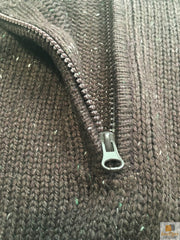 Mens Knit Jumper Pullover Sweater Knitted Casual Stretch Warm Winter - 4 Button Mulberry 94 (KW16) - L V563-BR-MNJMPR-MULBRY94-L