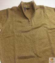 Mens Knit Jumper Pullover Sweater Knitted Casual Stretch Warm Winter - 4 Button Mulberry 94 (KW16) - L V563-BR-MNJMPR-MULBRY94-L