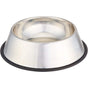 Non Slip Stainless Steel Dog Bowl Pet Cat Water Food Feeder Portable Puppy Dish - Medium (300ml) V563-BR-SSBOWL-M