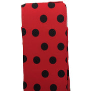 Over Knee Stay Up Stockings Hosiery Party Costume Socks - Ladybug Polka V563-BR-SUOTKSOCKS1-LDYBUG