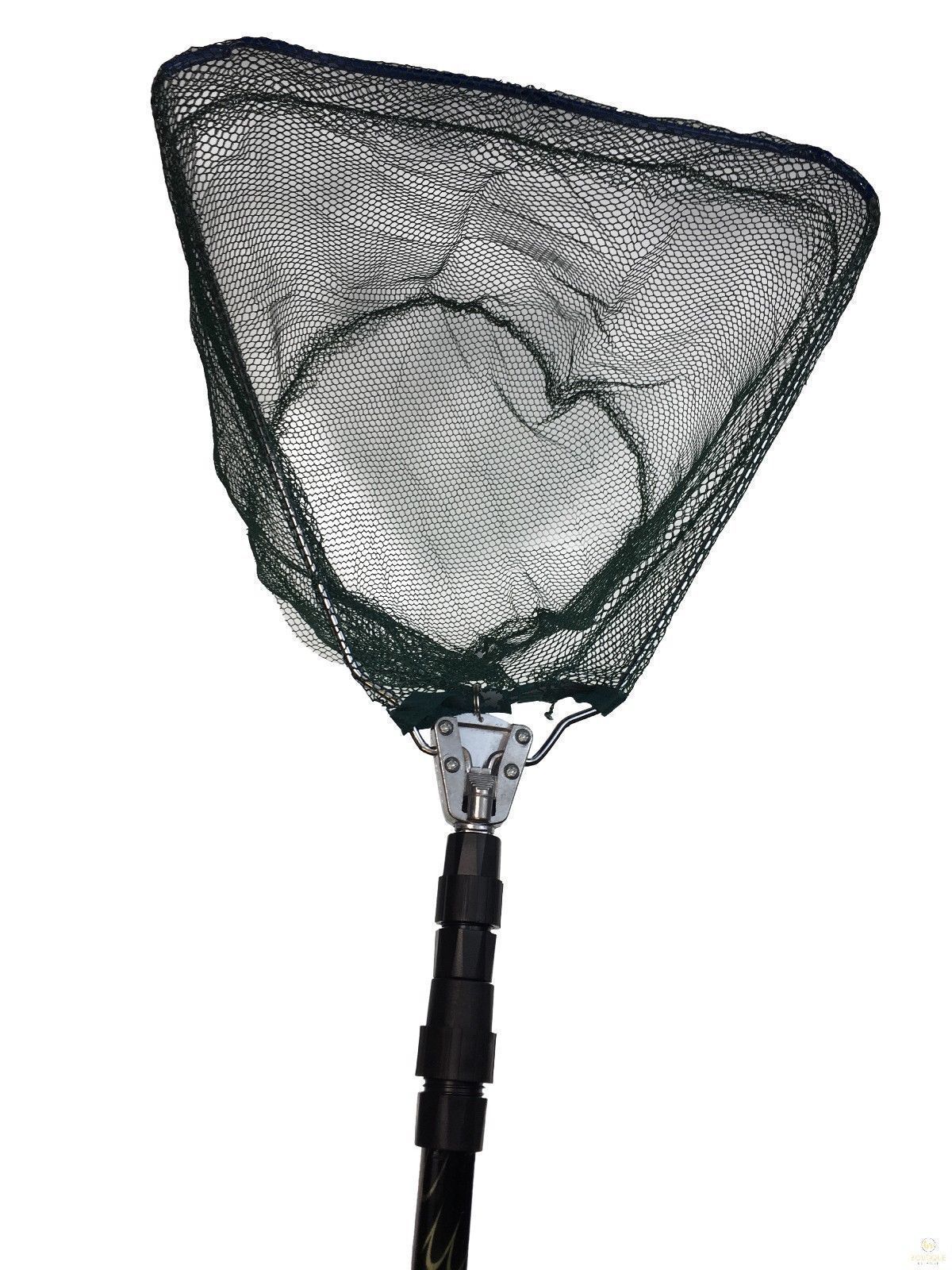 Telescopic Fishing Landing Net Rod Adjustable Foldable Pole Fish Catch & Release V563-BR-TELFISHNET