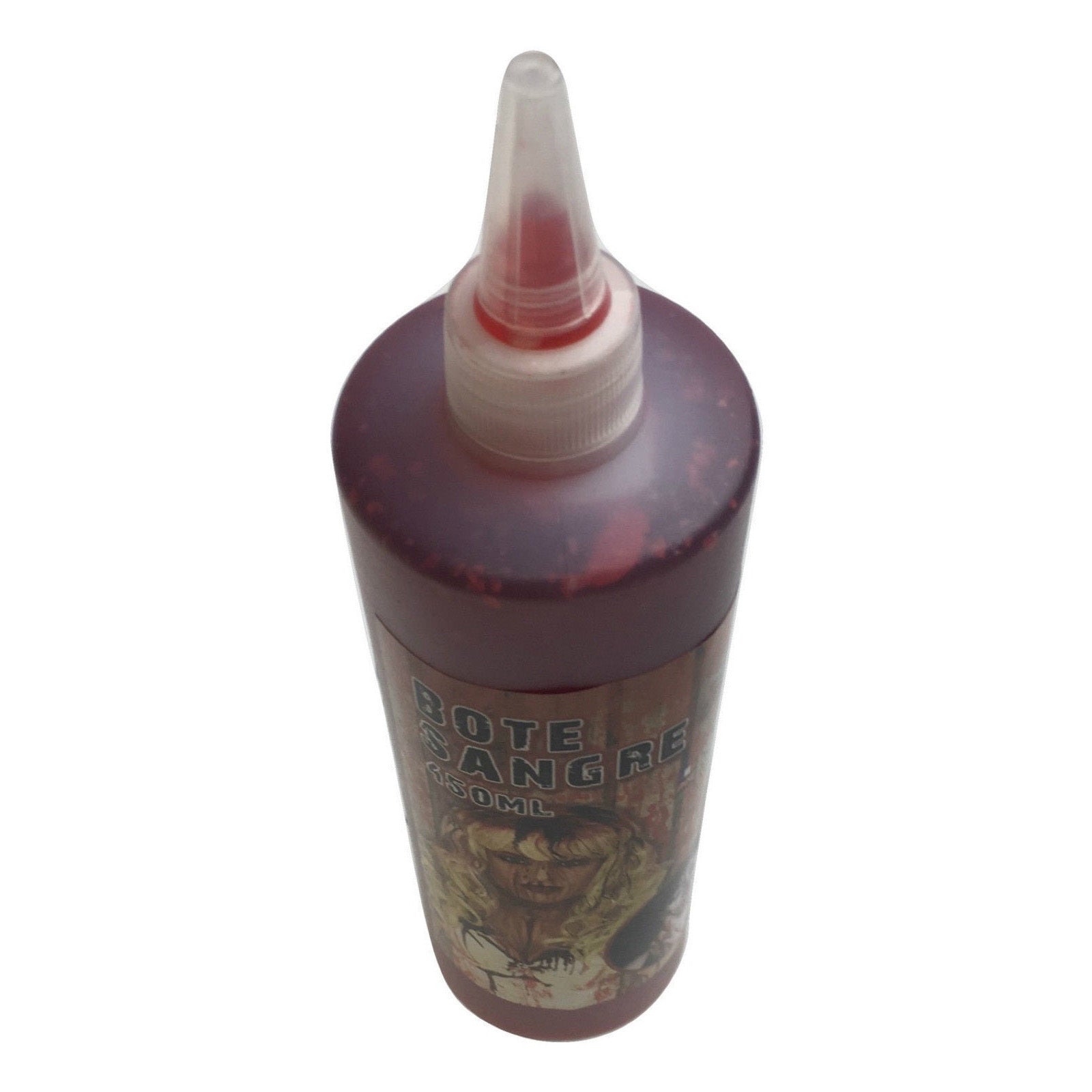 2x 450ml Bottle Vampire FAKE BLOOD Zombie Halloween Red Make Up Gel Cream Horror V563-BR-VAMPFKEBLD-2-450