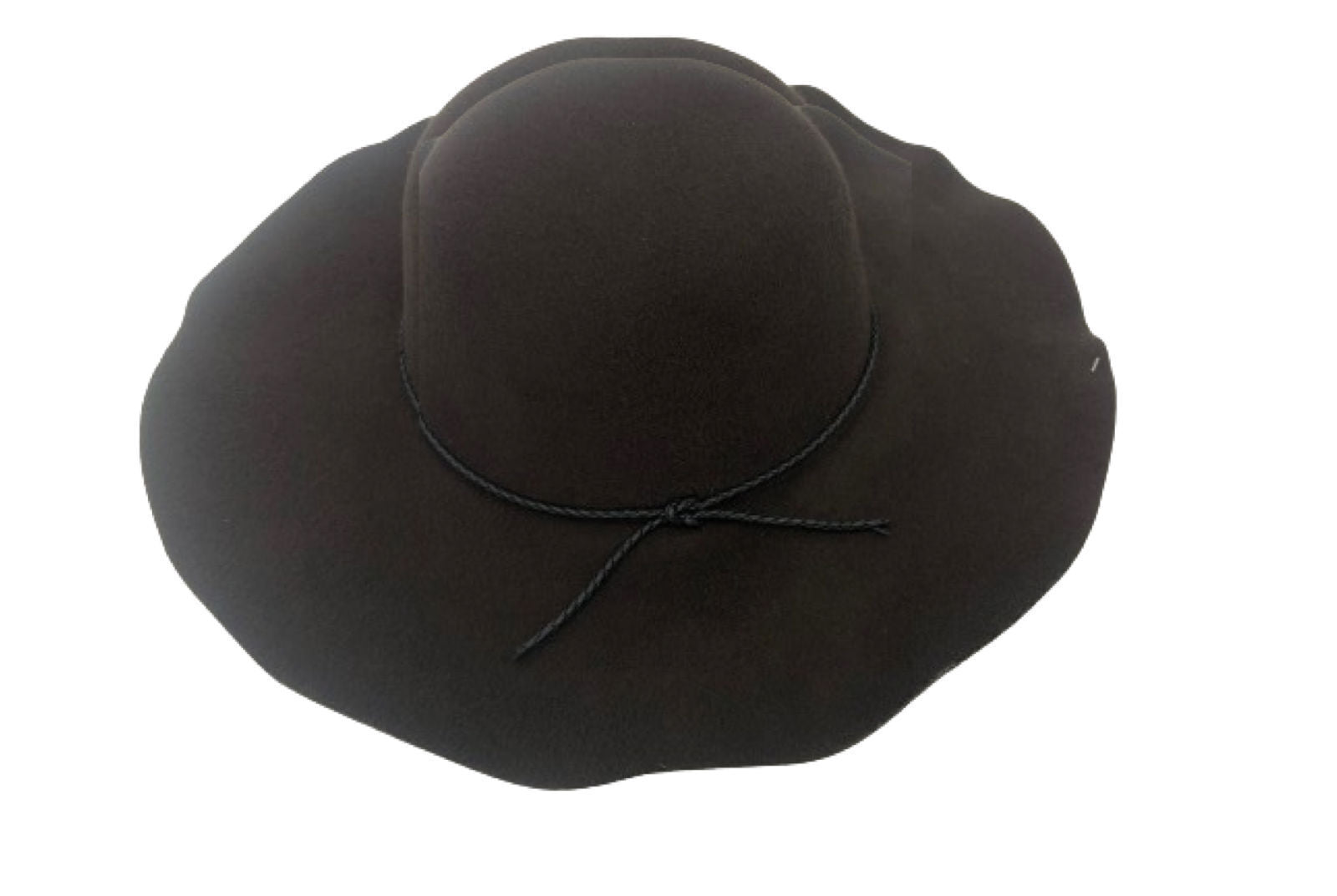 Wide Brim Felt Hat Floppy Vintage Fedora Bowler Cloche Ladies Fashion Cap - Brown - One Size V563-BR-WDBRIM-BRWN-ONESIZE