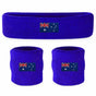 WRISTBAND & HEADBAND SET Tennis Terry Towelling Cotton Sweat Band Team Gym - Australia Flag V563-BR-WRISTXHBSET-AUSFLG