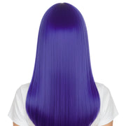 LONG WIG Straight Party Hair Costume Fringe Cosplay Fancy Dress 70cm Womens - Blue (22458) V563-BR-WSLWIG-BLU_22458