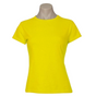 Womens Plain Ladies T SHIRT 100% COTTON Basic Tee Casual Top Size 6-24 T-Shirt - Yellow - 8 V563-BR-WSPSHRT-8-YELLOW