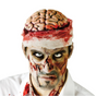 Zombie Brain Skull Cap Costume Halloween Bloody Headpiece Fancy Dress Bandage V563-BR-ZOMBIEBRAINCAP