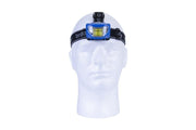 5 Mode Headlamp COB LED Technology Wide Beam Light Adjustable Headband 90 degree Running V563-BR0030