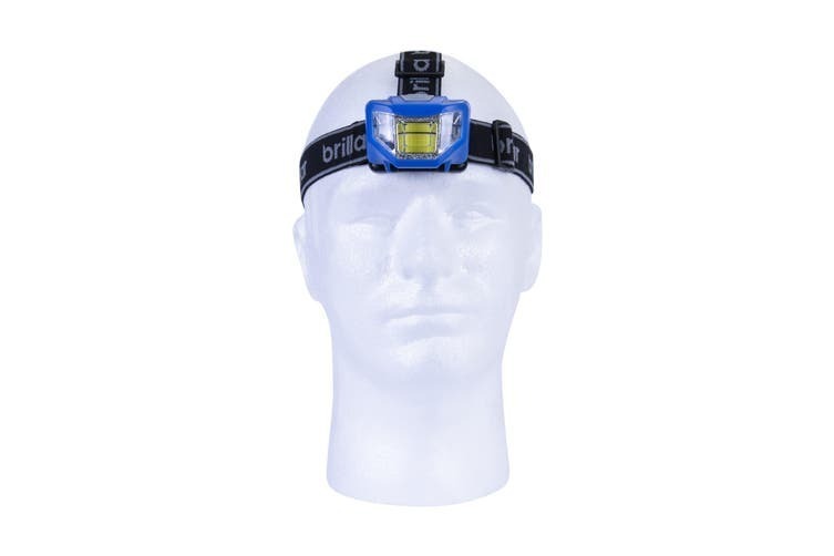 5 Mode Headlamp COB LED Technology Wide Beam Light Adjustable Headband 90 degree Running V563-BR0030