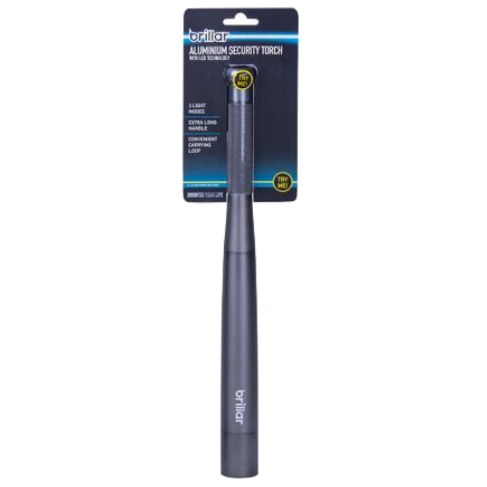 Baseball Bat LED Flashlight Super Bright Baton Torch Emergency Security Tools in Assorted Colours V563-BR0034