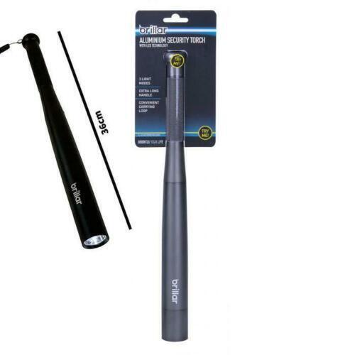 Baseball Bat LED Flashlight Super Bright Baton Torch Emergency Security Tools in Assorted Colours V563-BR0034