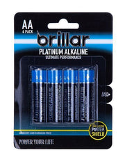 12x 4-Pack LR6 AA Platinum Alkaline Batteries Long Lasting Power Home Office Bulk V563-BR0046-12PCS