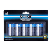 AA Platinum Alakaline Batteries Long Lasting Power Home - 10pk V563-BR0047