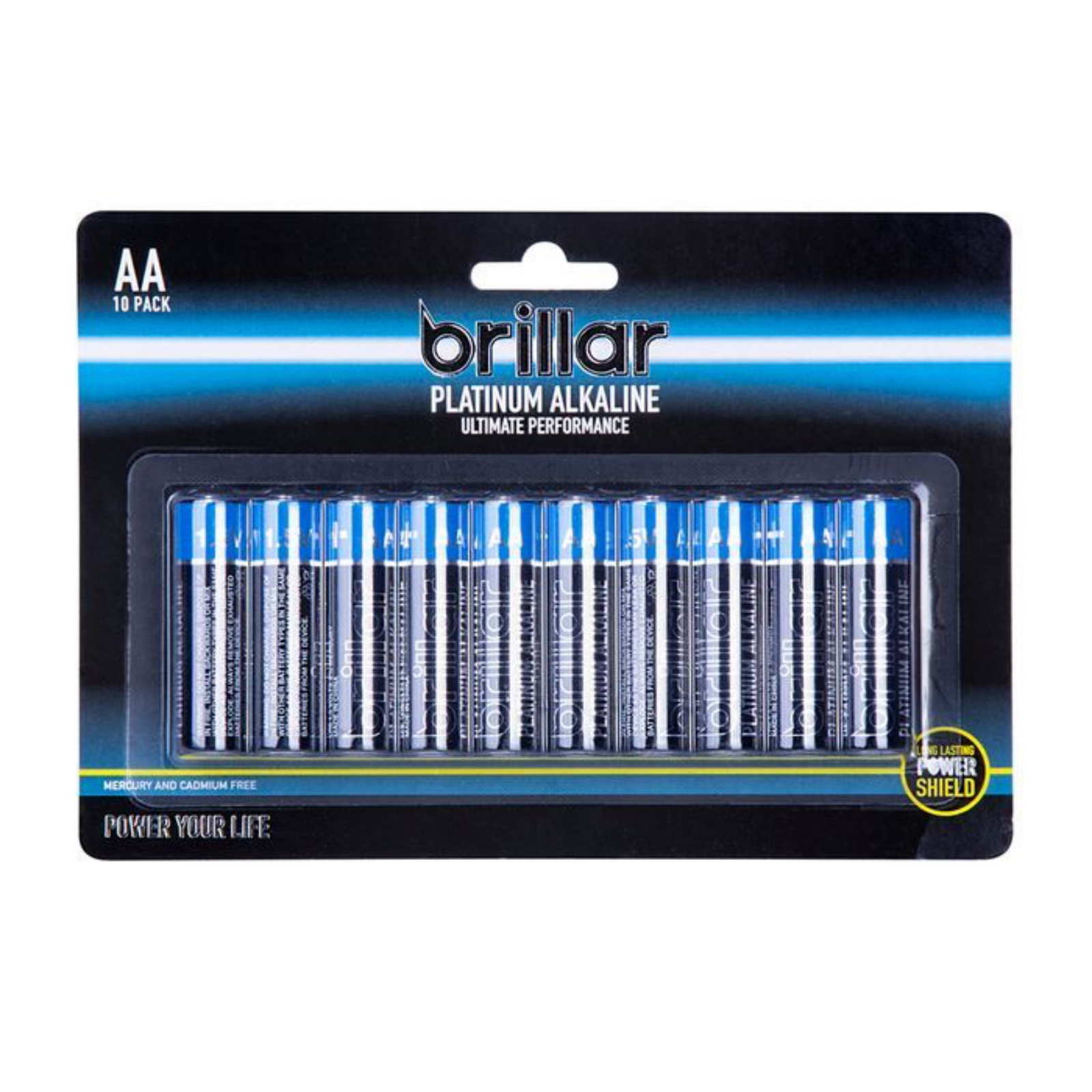 AA Platinum Alakaline Batteries Long Lasting Power Home - 10pk V563-BR0047