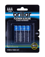 1 Pack of 4 AAA Platinum Alakaline Batteries Long Lasting Power Home V563-BR0048