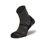 BRBL Atlas Socks Hiking Trekking Trail Run Outdoor Camping MADE IN ITALY Crew - Grey/Black - S V563-BRBL-ATLASSOX-GRY_BLK-S