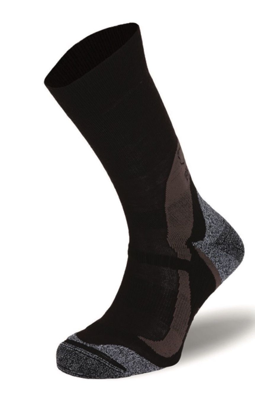 BRBL Kodiak Wool Ski Socks Hiking Trail Run Camping Snow Trekking - Brown - XL V563-BRBL-KODIAKWSOX-BRWN-XL