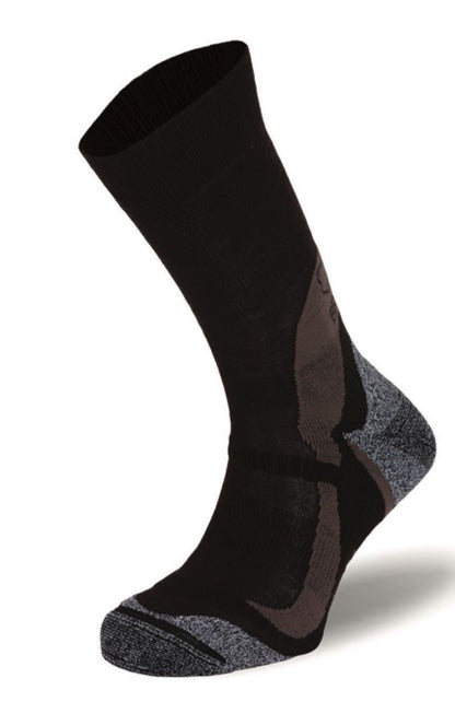 BRBL Kodiak Wool Ski Socks Hiking Trail Run Camping Snow Trekking - Brown - XL V563-BRBL-KODIAKWSOX-BRWN-XL