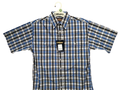 BISLEY SHORT SLEEVE SHIRT Everyday Casual Business Work Cotton Blend Check - BS2572_CBLK (BLK) - S V563-BS-BS2572_CBLKBLK-S