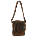 Billy The Kid Olive Leather Crossbody/Shoulder Bag V563-BTK-26
