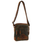 Billy The Kid Olive Leather Crossbody/Shoulder Bag V563-BTK-26