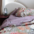 100% Cloud Cotton Duvet Quilt Cover Set w/ 1 Pillow Case in Serena - Single V563-BTRFLY_DVT-SINGLE