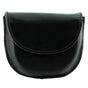 Milleni Genuine Leather Coin Purse Holder Wallet with Belt Loop - Black V563-C-4728-BLK