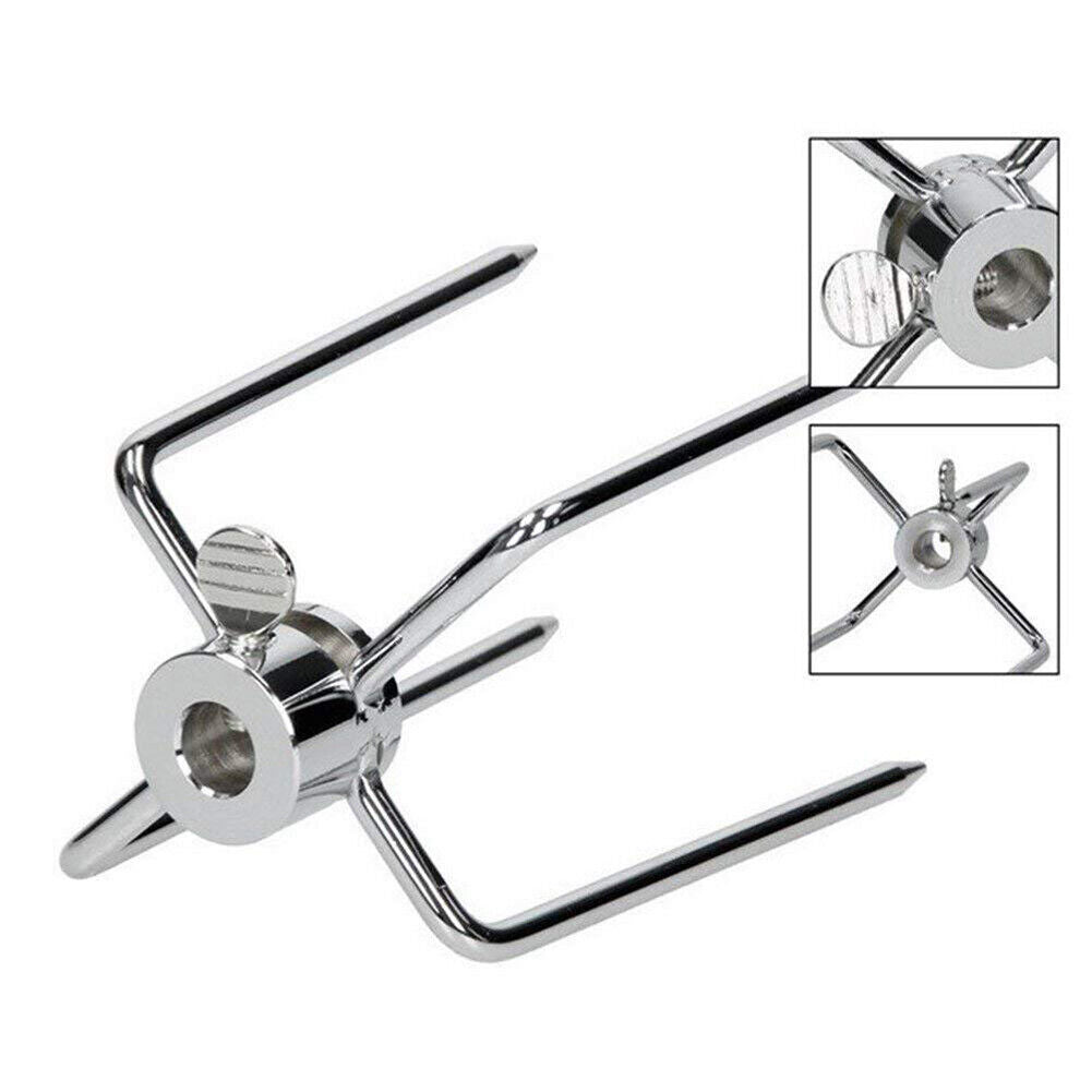 2pcs Rotisserie Spit Forks Roast Chicken Fork Kabob Skewer BBQ Spit Forks Gyro V563-C04-GYROFORKS