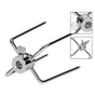 2pcs Rotisserie Spit Forks Roast Chicken Fork Kabob Skewer BBQ Spit Forks Gyro V563-C04-GYROFORKS