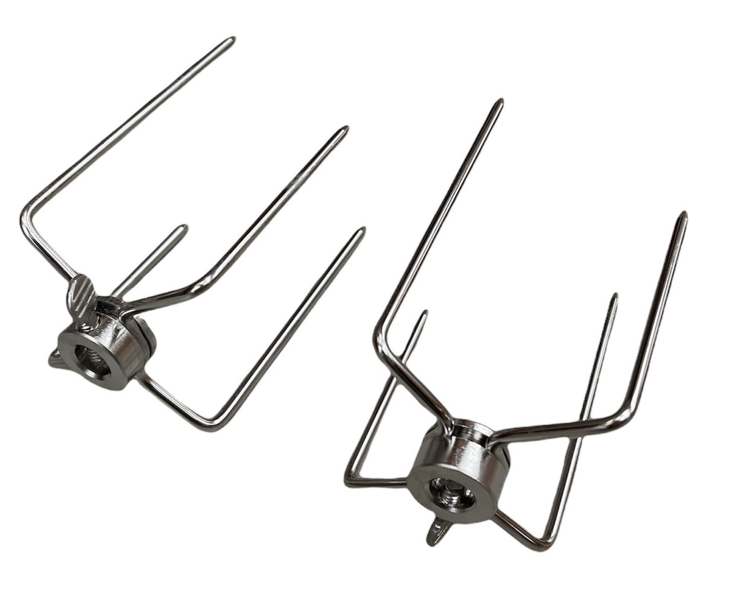 2pcs Rotisserie Spit Forks Roast Chicken Fork Kabob Skewer BBQ Spit Forks Gyro V563-C04-GYROFORKS