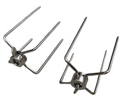2pcs Rotisserie Spit Forks Roast Chicken Fork Kabob Skewer BBQ Spit Forks Gyro V563-C04-GYROFORKS