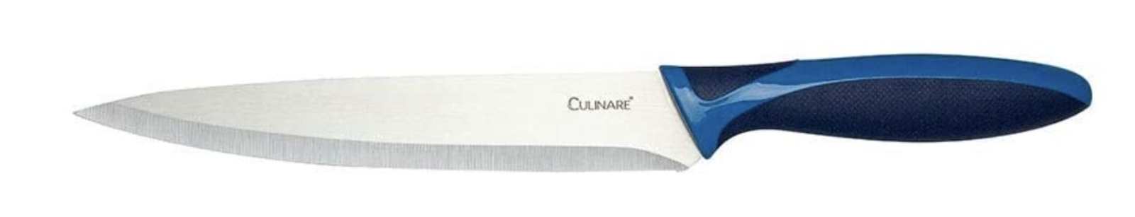 19.5cm Culinare Stainless Steel Carving Knife With Blue Blade Cover V563-C33014-CARVING