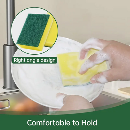 1 Pack of 3 Scourer Sponge Strong Commercial Grade Regular Duty 15x10x3cm V563-C43098-1053-1PK