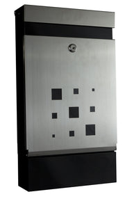 Sandleford Letter Box Caddy Stainless Steel Lockable Mailbox - Wall Mounted V563-CAD01