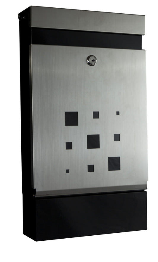 Sandleford Letter Box Caddy Stainless Steel Lockable Mailbox - Wall Mounted V563-CAD01