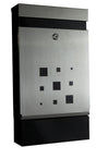 Sandleford Letter Box Caddy Stainless Steel Lockable Mailbox - Wall Mounted V563-CAD01