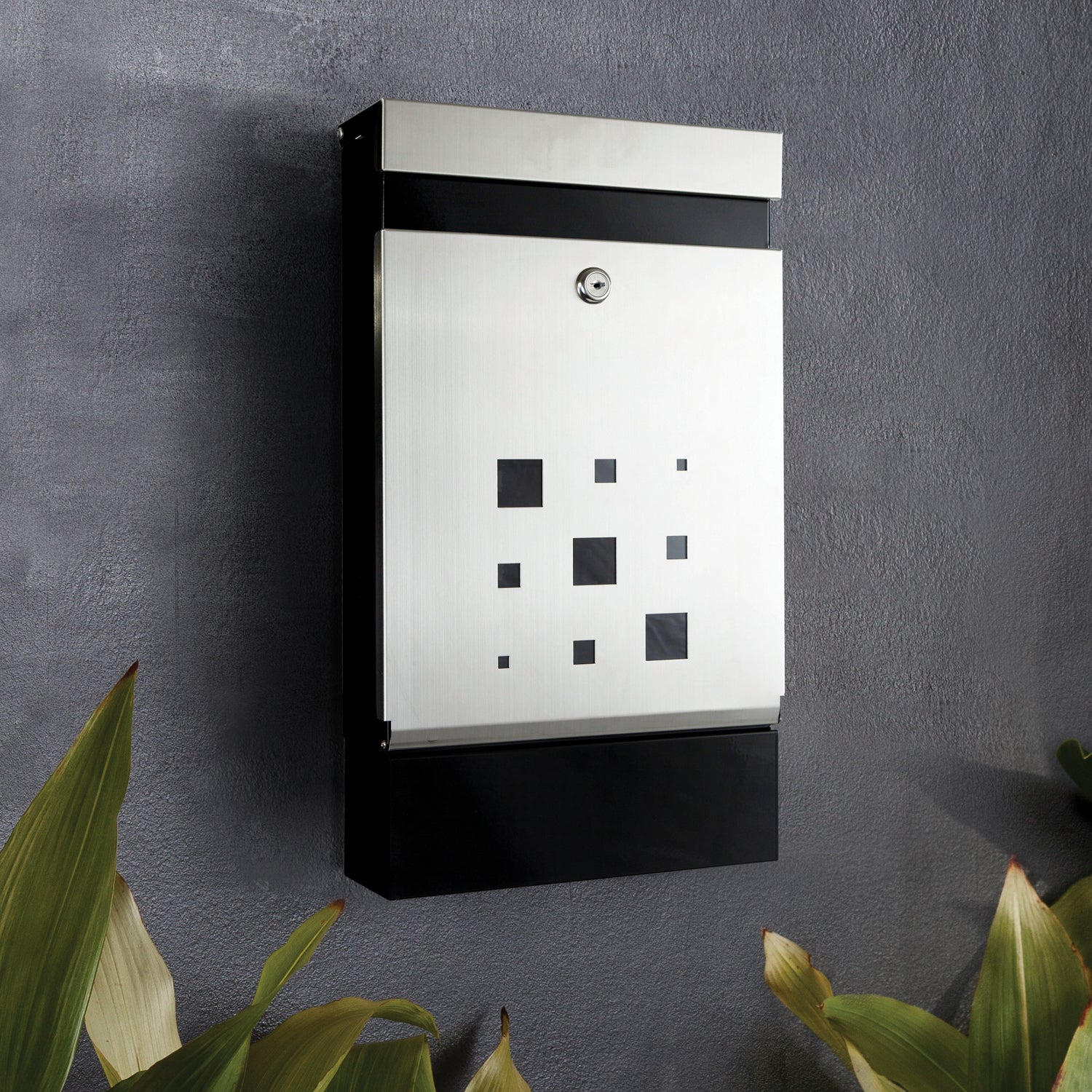 Sandleford Letter Box Caddy Stainless Steel Lockable Mailbox - Wall Mounted V563-CAD01
