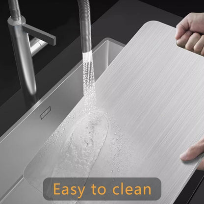 Stainless Titanium Steel Anti-Bacterial Mildew-Proof Cutting Chopping Board 23 x 34cm V563-CF482228