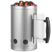 Large Chimney Starter Firewood Quick Rapid Charcoal Lighter Stove For Barbecue V563-CHARCOAL-STARTER
