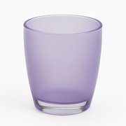 Bathroom Toothbrush Holder Caddy Storage Organizer Oval Tumbler Cup in Purple V563-CHB6629DF-PURPLE