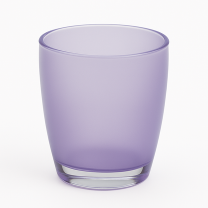 Bathroom Toothbrush Holder Caddy Storage Organizer Oval Tumbler Cup in Purple V563-CHB6629DF-PURPLE