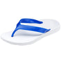 ARCHLINE Flip Flops Orthotic Thongs Arch Support Shoes Footwear - White/Blue - EUR 47 V563-CLRNC-THNGS-WH-BLU-47