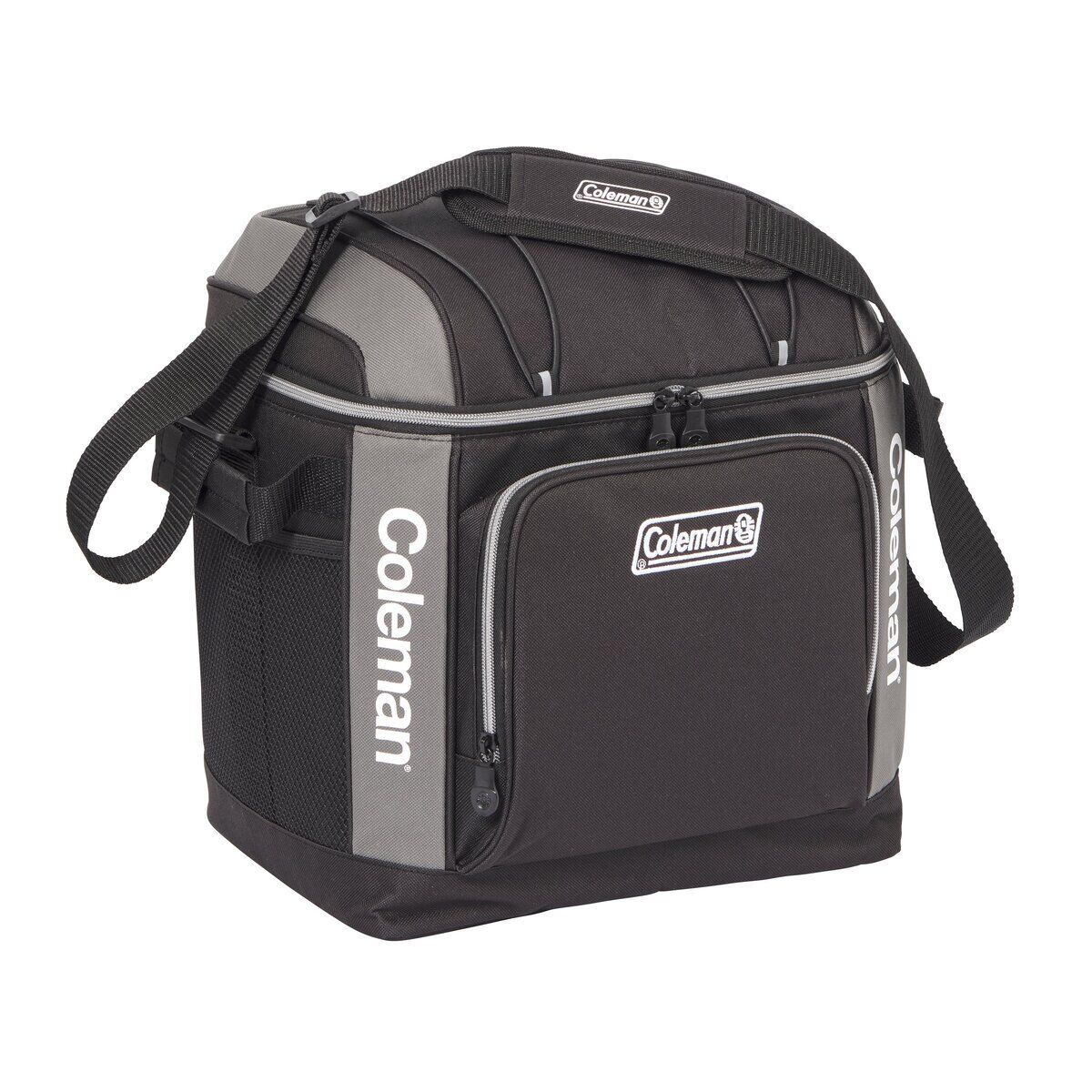 Coleman 30 Can Soft Cooler Insulated Outdoor Camping Picnic Bag in Black V563-CM2201106