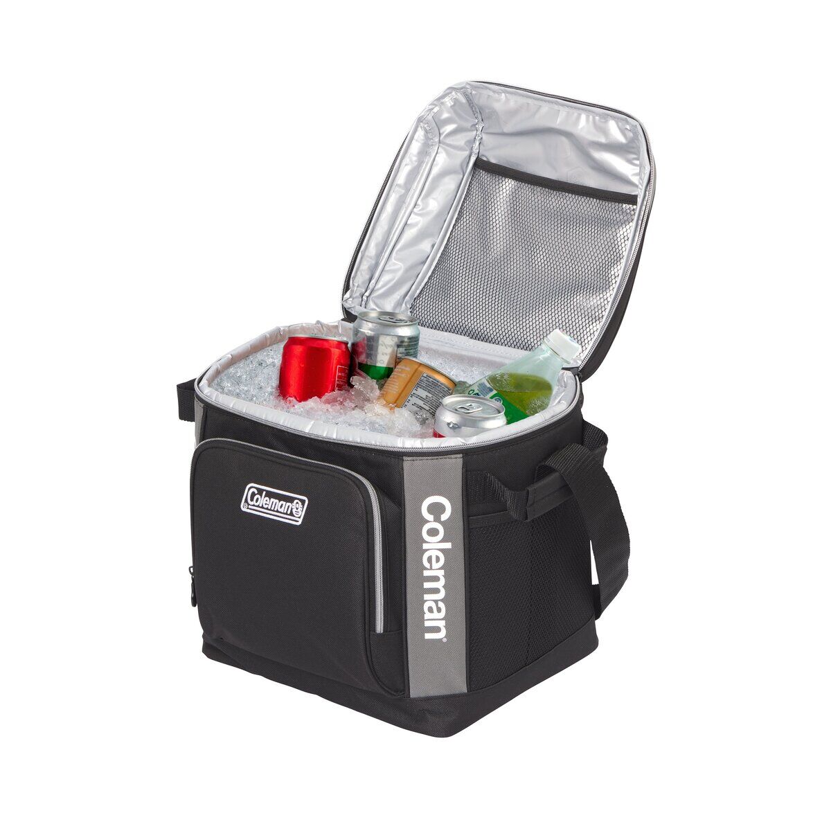 Coleman 30 Can Soft Cooler Insulated Outdoor Camping Picnic Bag in Black V563-CM2201106