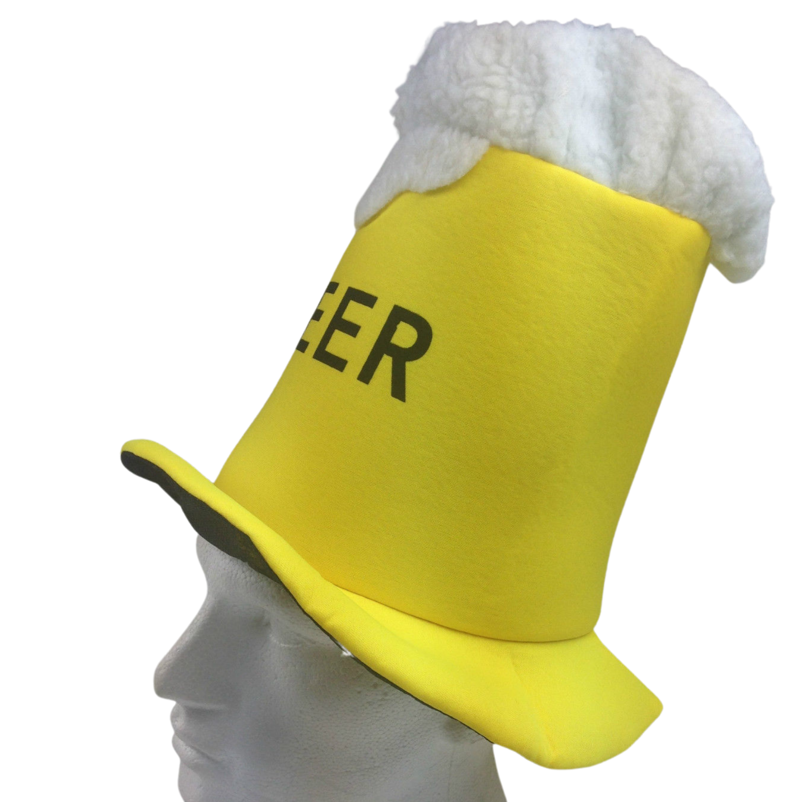 BEER HAT Drinking Mug Party Costume Accessory Fancy Dress Cap Halloween Unisex V563-CMA-BEERHAT