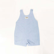 Ponchik Babies + Kids - Cotton Dungaree Overalls - Capri Blue - 3-6 months V563-COTDUNGAREE-CAPBLU-3_6