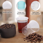 2400x 6oz (180ml) Premium Plastic Clear Cups Extra Strong PET BPA Free V563-CP291-1BOX